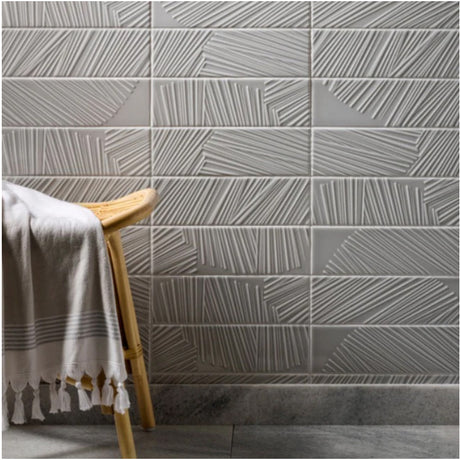 sago 3.5"x12" Sago Gloss Ceramic Tile