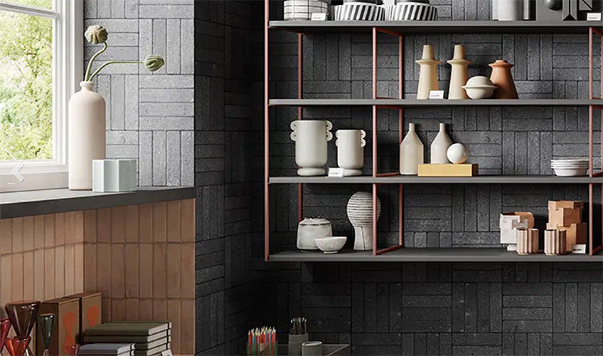 rustic sand subway tile 2x8