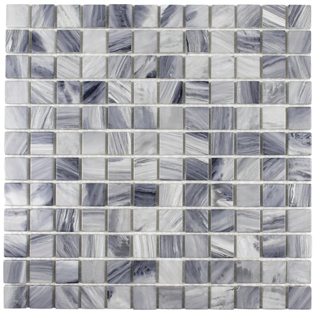 1”x1” Nuance Straight Set Glass Mosaic