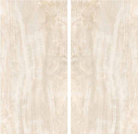 Shape Faccia Porcelain Slab Glossy bookmatch