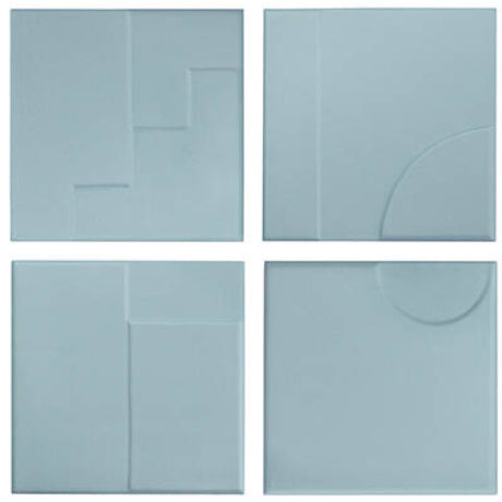 sky Casbah Decor Mix Field Tile 5x5