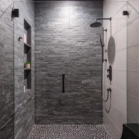 Strip Split Face Textured Wall Tile