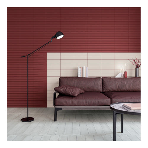stripes garnet wall tiles