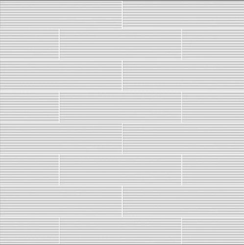 stripes polar white tiles