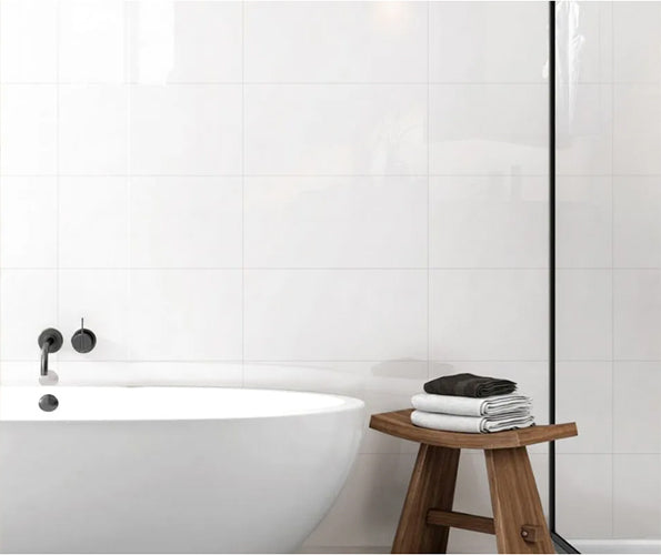 Pearl White Porcelain Matte 24X48 Super White