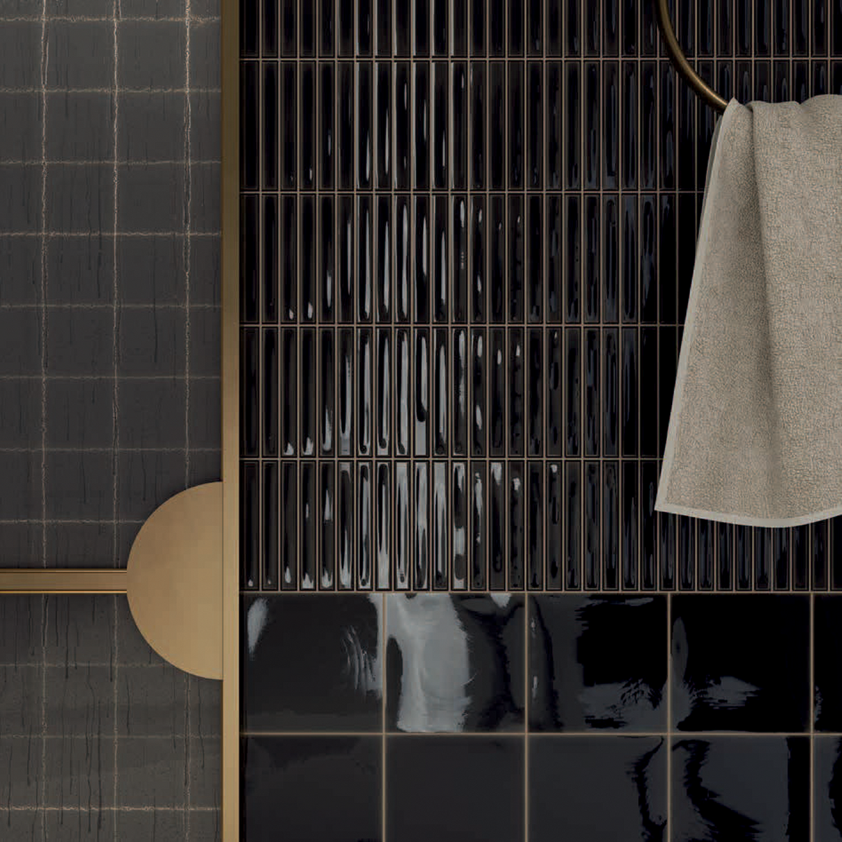 Sweet Bars Ceramic Gloss Tile 5x10