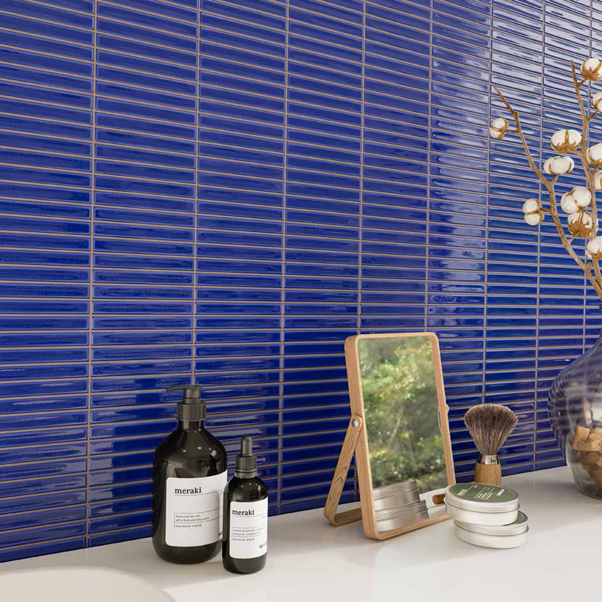 Sweet Bars Ceramic Gloss Tile 4.6x4.6