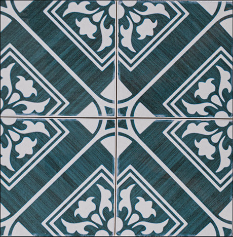green wall tile telmo