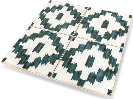 green wall tiles tramontana decorative