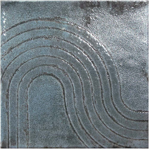 blue tile Enso Wabi Field Tile Matte 5x5