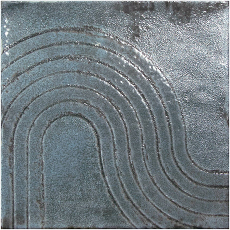 blue tile Enso Wabi Field Tile Matte 5x5