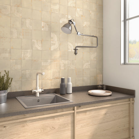 Enso Wabi Field Tile Matte 5x5