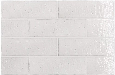 Kalma White Porcelain Tile 2.5x8 wall tiles