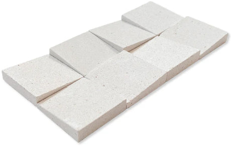 V Squares Honed Dimensional Wall Tile