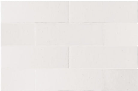 Kalma White Porcelain Tile 2.5x8 single tiles
