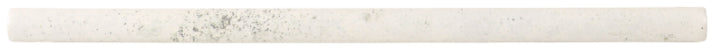 white straight Rustico Pencil Bullnose Satin Trim Finish