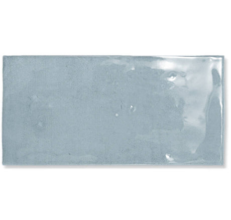 aqua Fez Ceramic Field Tile Glossy 2.5x5