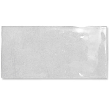 grey Fez Ceramic Field Tile Glossy 2.5x5