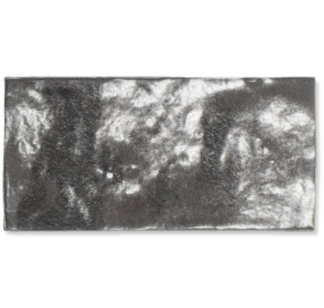 steel Fez Ceramic Field Tile Glossy 2.5x5