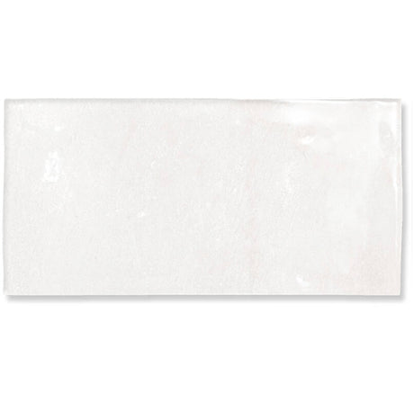 white Fez Ceramic Field Tile Glossy 2.5x5