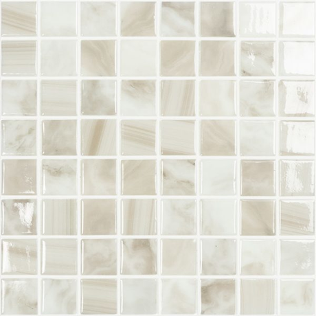 sea salt tile Nature Bright Squares Glass Mosaic