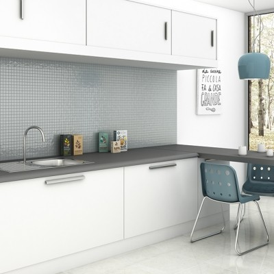 1"x1" Solid Squares Glass Mosaic