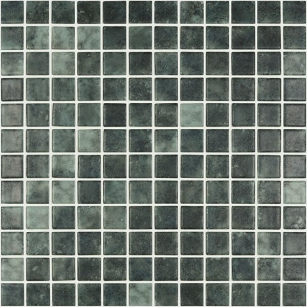 jungle Nature Matte Squares Glass Mosaic tile