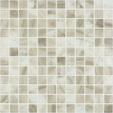 sea salt Nature Matte Squares Glass Mosaic tile
