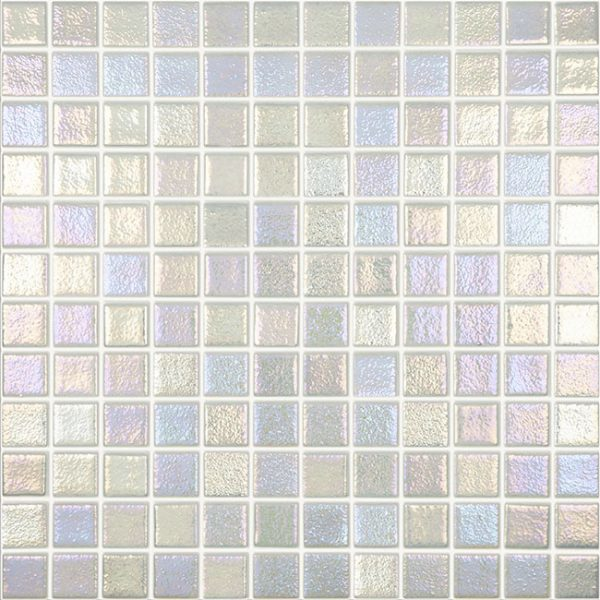 steel Shell Squares Glass Mosaic tile