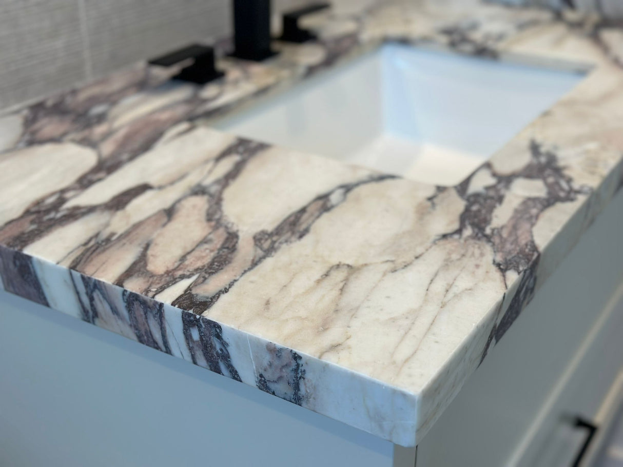 Calacatta Viola countertop slab