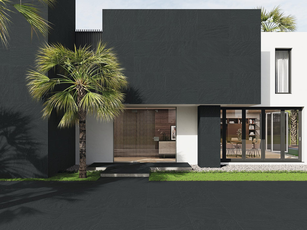 Dorex 12x24 black home tiles