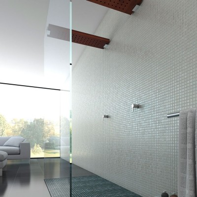 amber moon 1"x1" Moon Squares Glass Mosaic