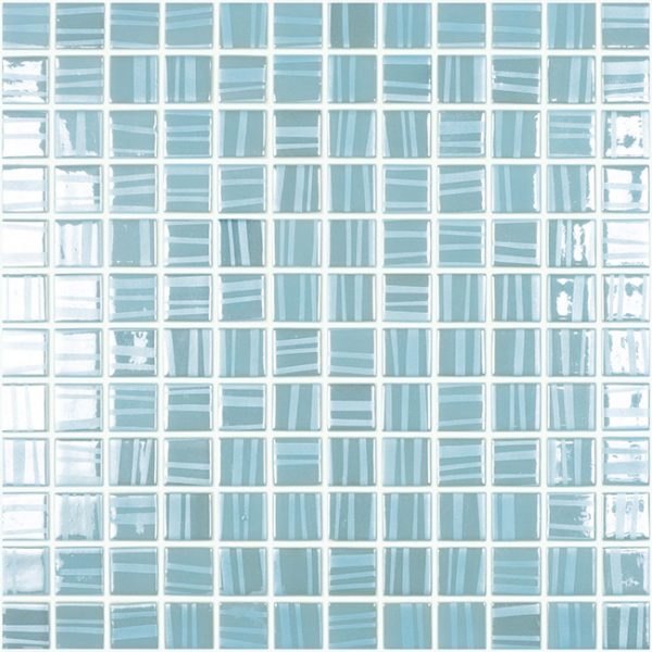 arctic ice 1"x1" Tender Squares Glass Mosaic tile