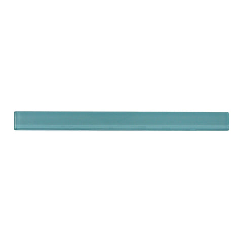 azure Flat Gloss Glass Trim Finish