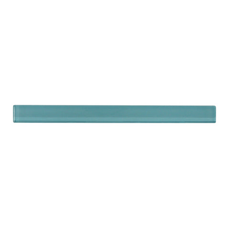 azure Flat Gloss Glass Trim Finish