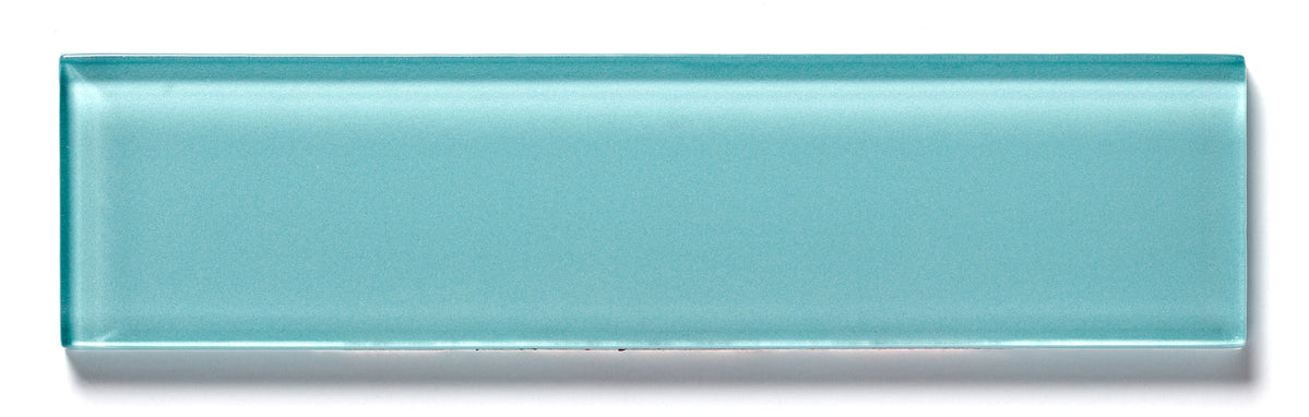 azure rectangle 2"x8" Rectangle Gloss Glass Tile