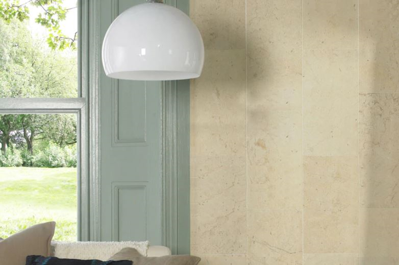 bali cream Rectangle Honed Marble Field Tile 12x24