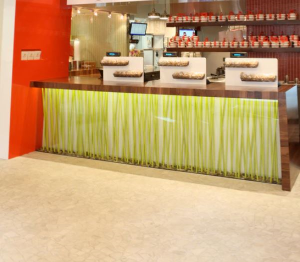 beige large Large Random Tumbled Marble Mosaic Tile