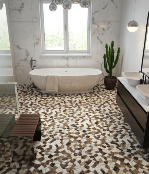 Random Tumbled Mosaic Tile
