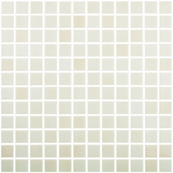1"x1" Fog Niebla Squares Glass Mosaic beige tile
