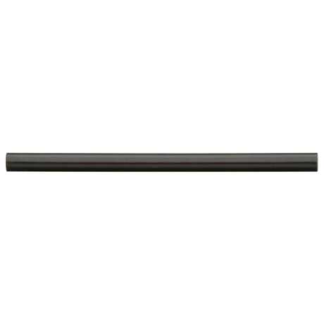 0.5"x8" Cloe Ceramic Jolly Miter Edge Trim black