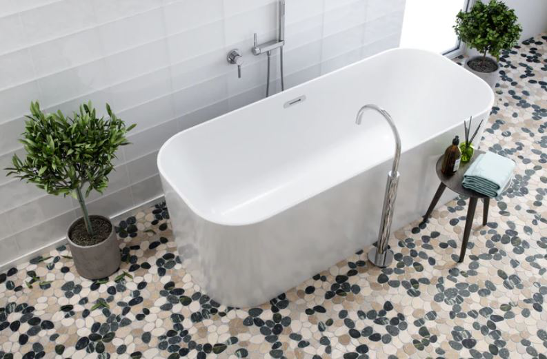 Level Honed Pebble Tile