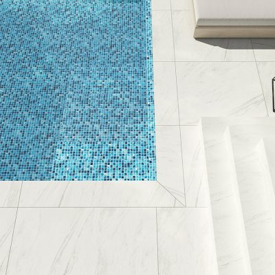 Nature Bright Squares Glass Mosaic