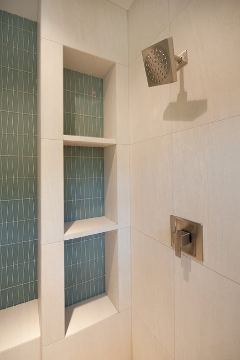 breeze Waveline Matte Finish Glass Mosaic Tile