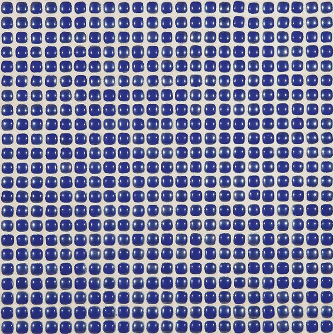 cobalto 0.5"x0.5" Pearl Dots Glass Mosaic tile