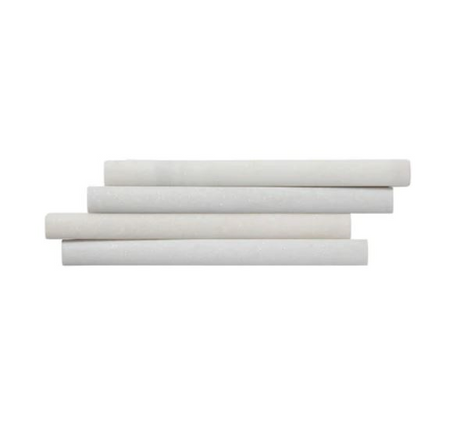 crystal white Crescent Profile Dimensional Wall Tile