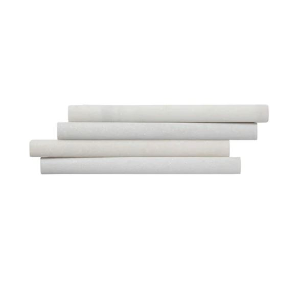 crystal white Crescent Profile Dimensional Wall Tile