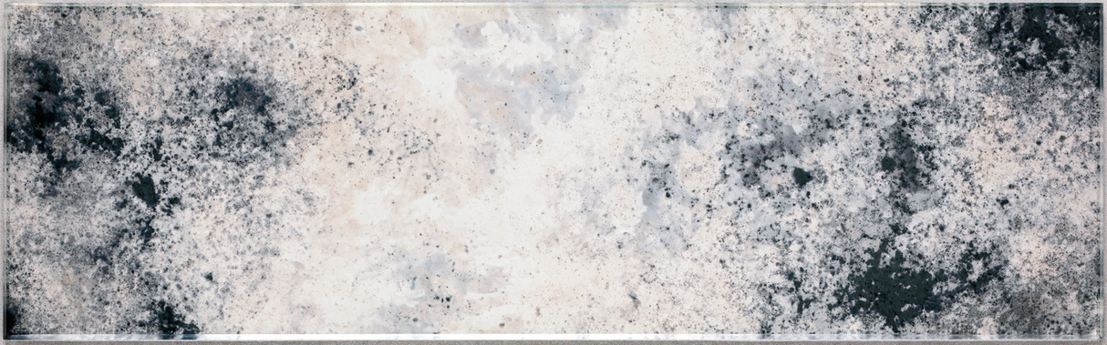 evening onyx 3.5"x12" Patina Rectangle Glass Tile