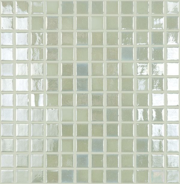 1"x1" Luminescent Squares Glass Mosaic fire glass wall tile