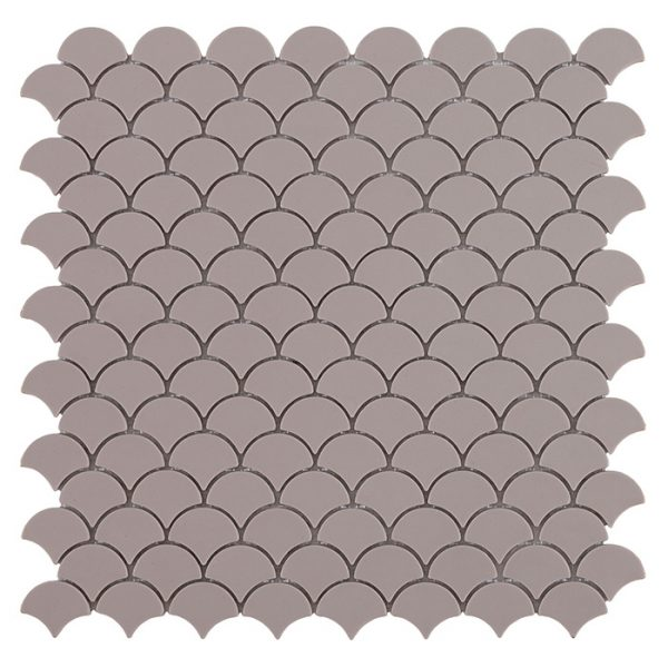 frappe 1.4"x1.1" Nordic Droplet Glass Mosaic tile